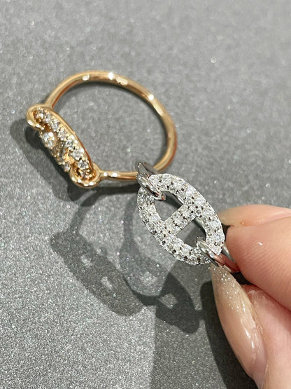 [Basjewels]RONDE SMALL DIAMOND RING