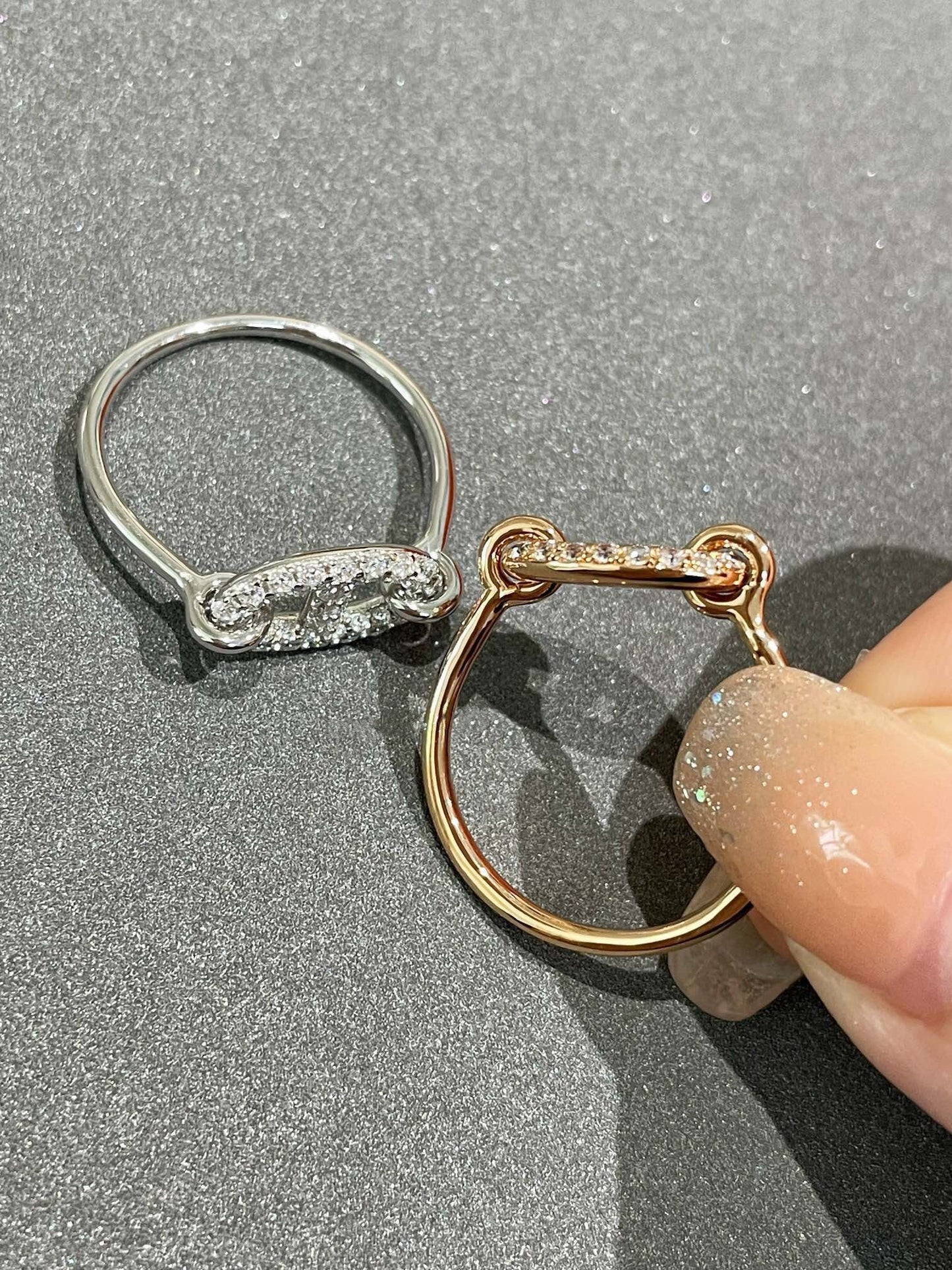 [Basjewels]RONDE SMALL DIAMOND RING