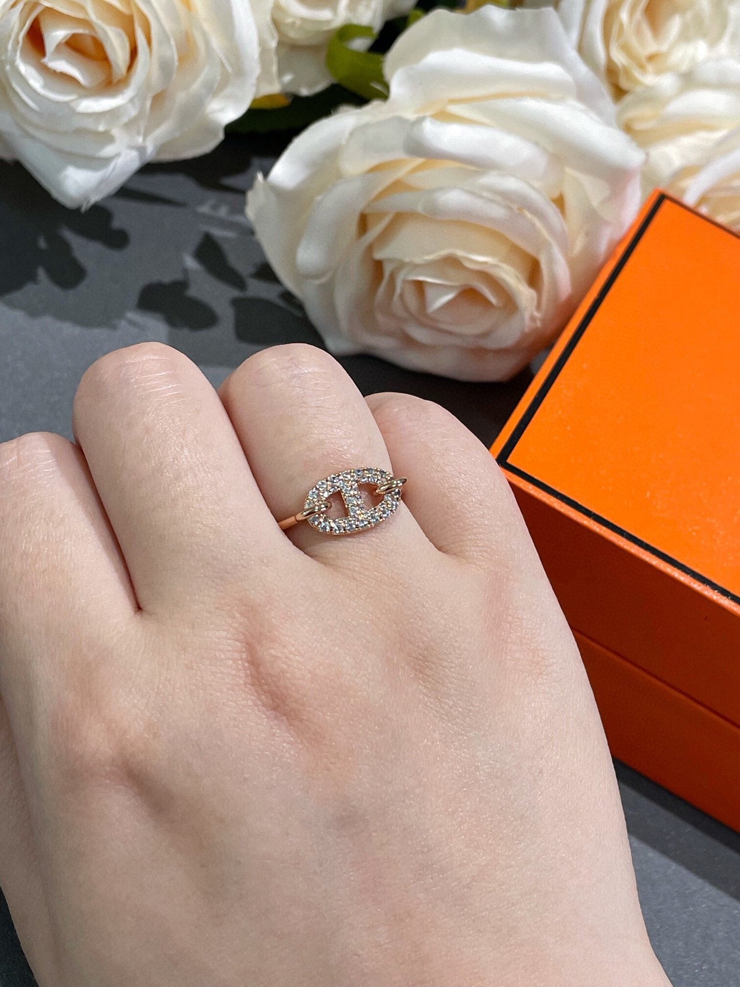 [baslovejewels]RONDE SMALL DIAMOND RING