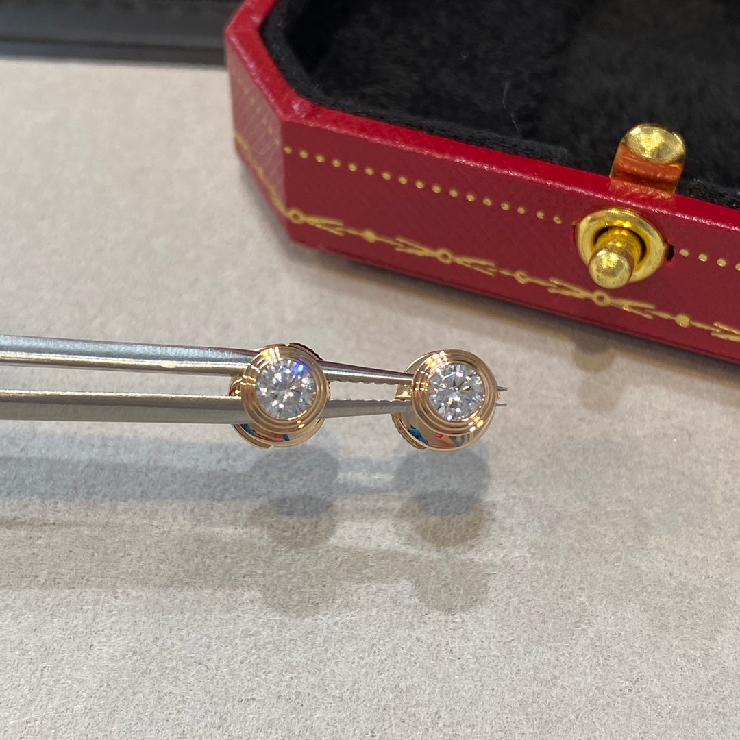[baslovejewels]DAMOUR DIAMOND EARRINGS