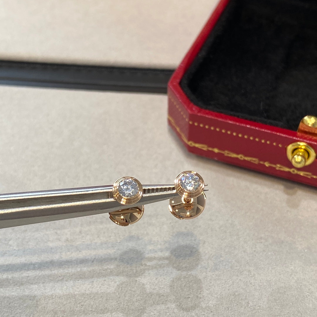 [baslovejewels]DAMOUR DIAMOND EARRINGS