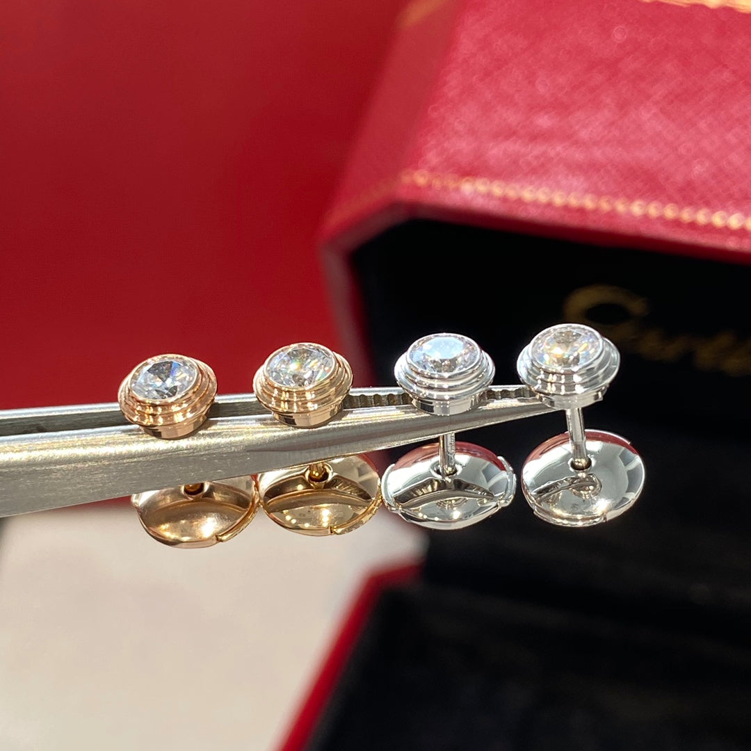 [Basjewels]DAMOUR DIAMOND EARRINGS