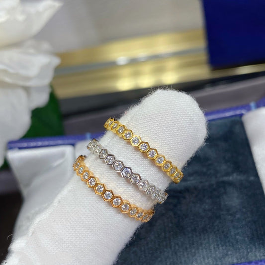 [baslovejewels]BEE LOVE DIAMOND PAVED SMALL RING