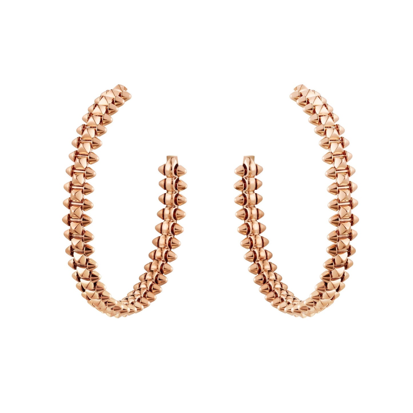 [Basjewels]CLASH LARGE HOOP EARRINGS