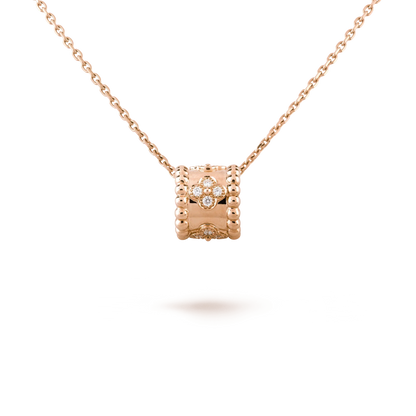 [Basjewels]PERLEE PEDANT NECKLACE GOLD / ROSE GOLD