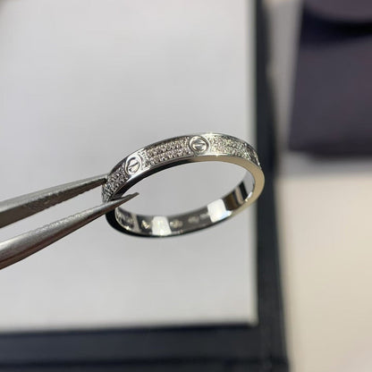 [baslovejewels]LOVE RING 2.65MM DIAMOND