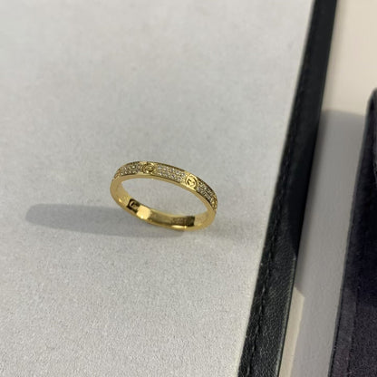 [baslovejewels]LOVE RING 2.65MM DIAMOND