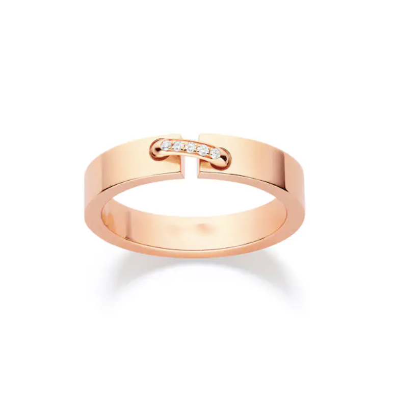 [baslovejewels]ALLIANCE LIENS VIDENCE DIAMOND 4MM RING
