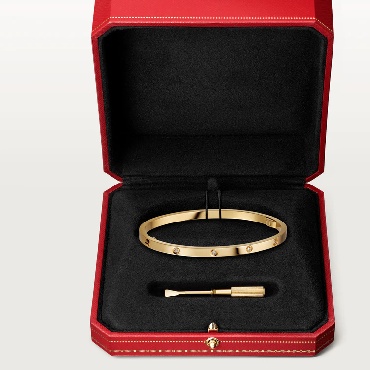 [baslovejewels]LOVE BRACELET 3.65MM 10 DIAMONDS