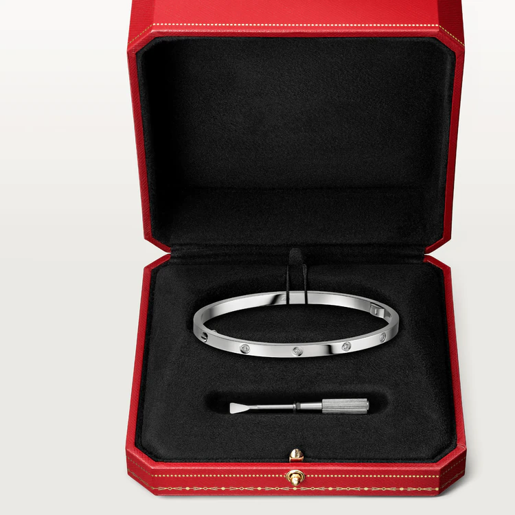 [baslovejewels]LOVE BRACELET 3.65MM 10 DIAMONDS