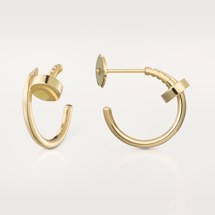 [Basjewels]JUSTE EARRINGS GOLD