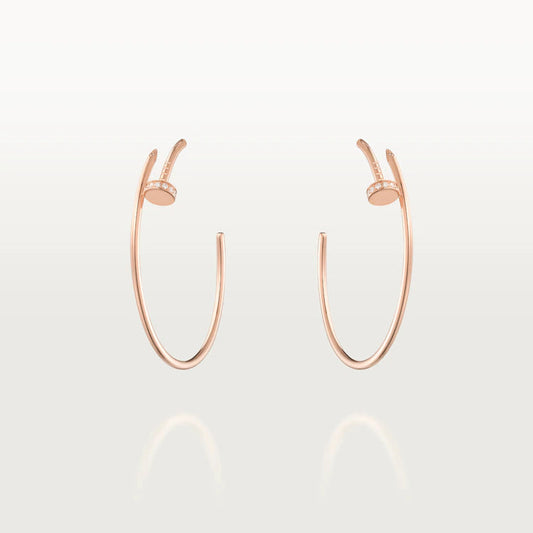 [Basjewels]JUSTE EARRINGS DIAMONDS 1.8MM