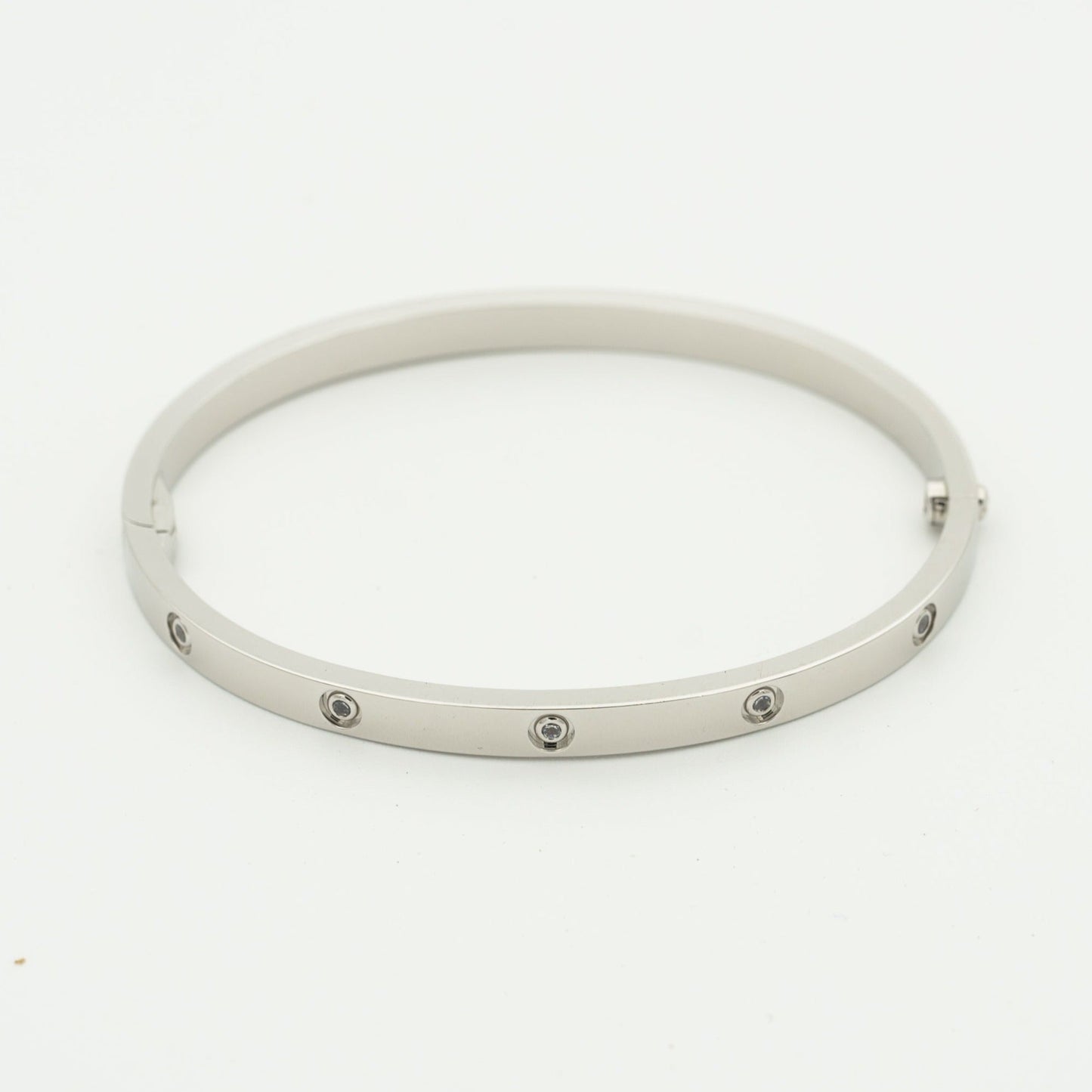 [Basjewels]LOVE BRACELET 3.65MM 10 DIAMONDS