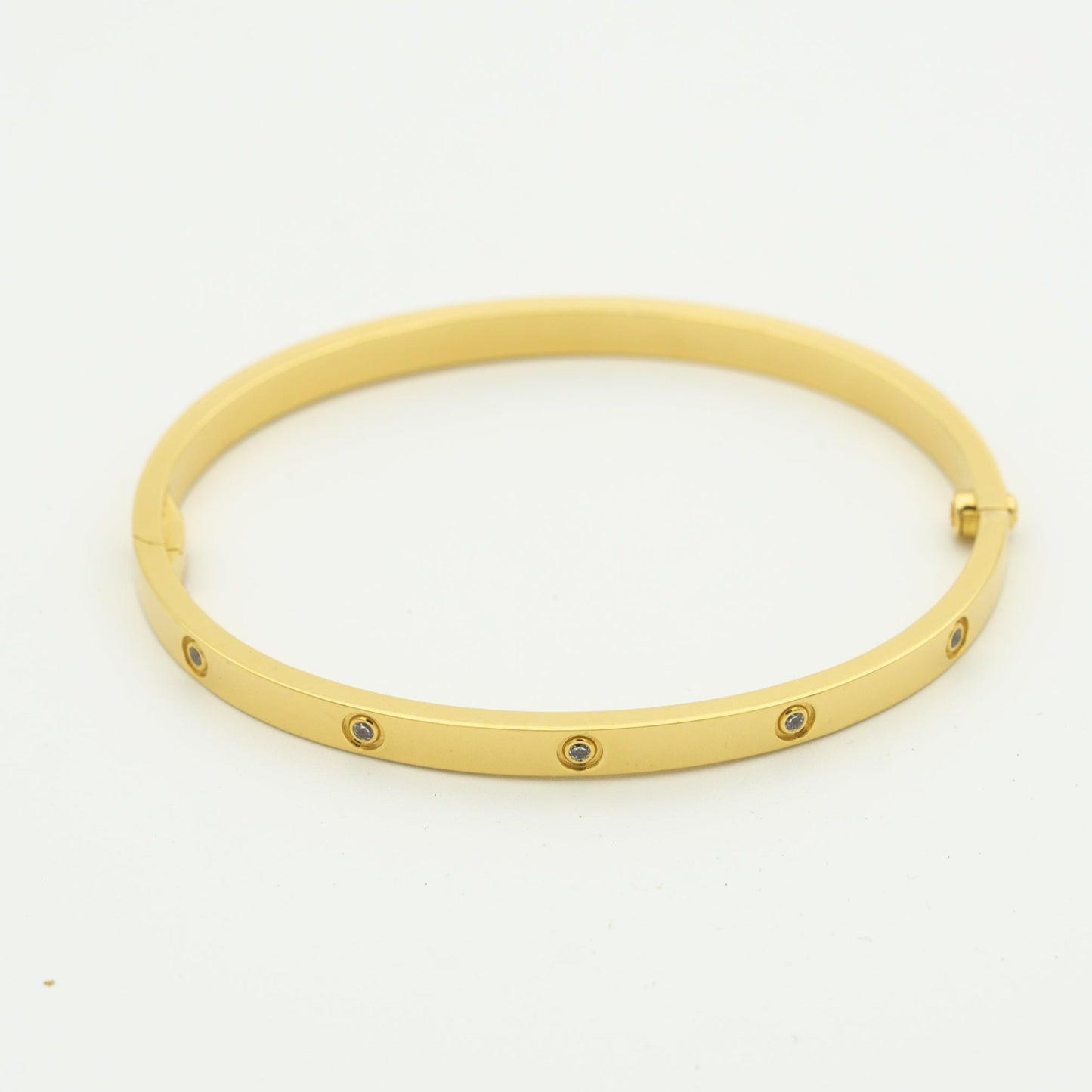 [Basjewels]LOVE BRACELET 3.65MM 10 DIAMONDS