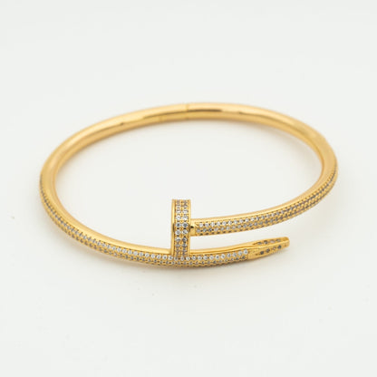 [Basjewels]JUSTE BRACELET 3.5MM ALL DIAMONDS