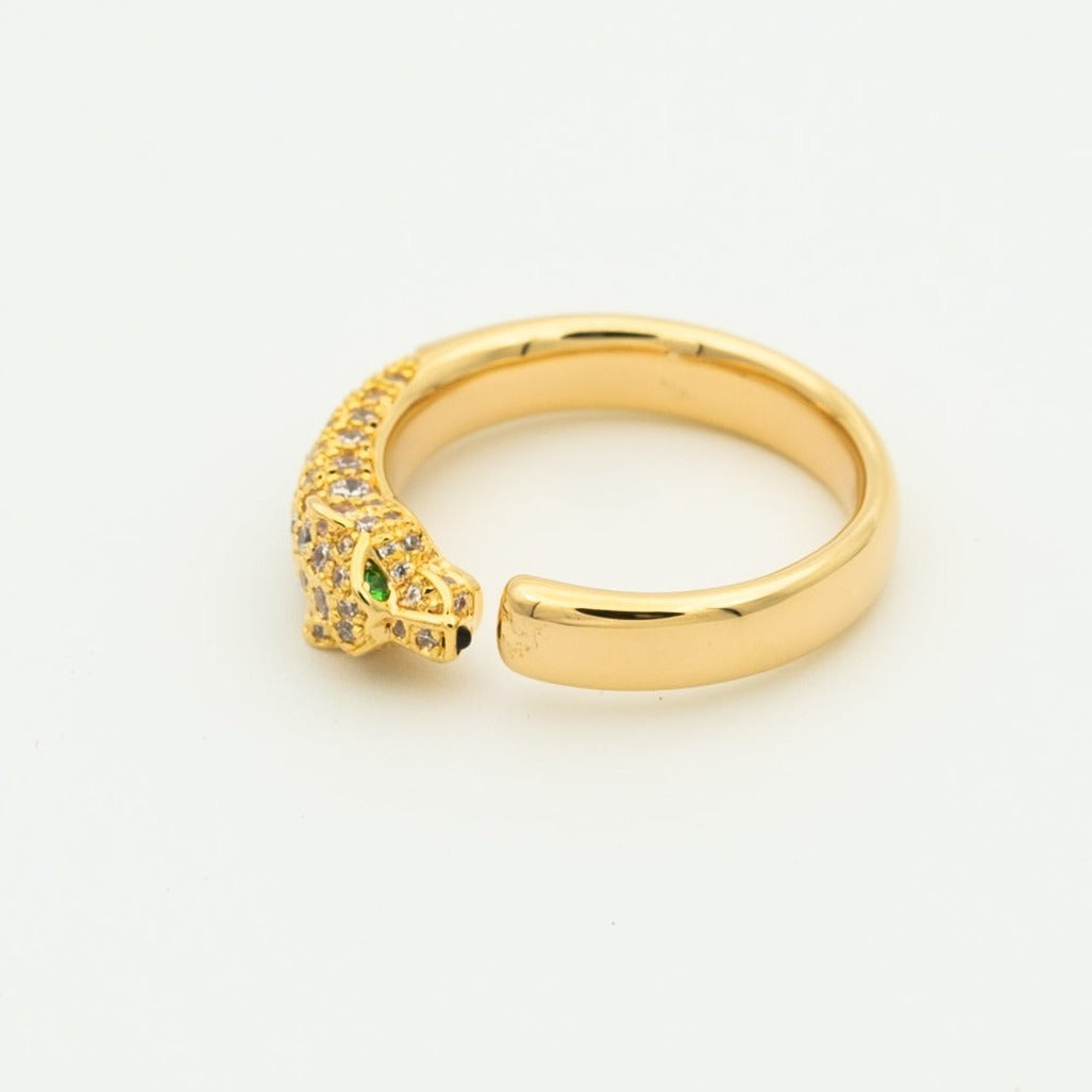 [Basjewels]PANTHERE RING DIAMOND 7.3MM