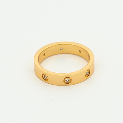 [Basjewels]LOVE RING 3.6MM 8 DIAMONDS