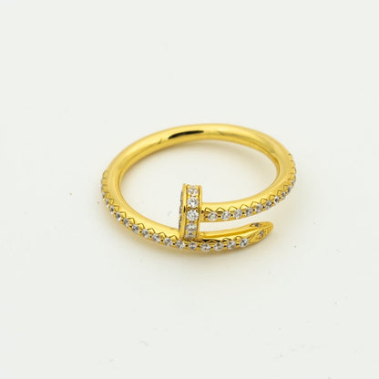 [Basjewels]JUSTE RING 1.8MM GOLD DIAMONDS