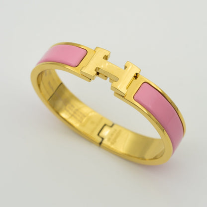 [Basjewels]H PINK BRACELET