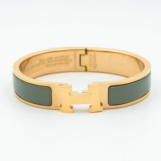 [baslovejewels]H BRACELET BLUE GREEN 12MM