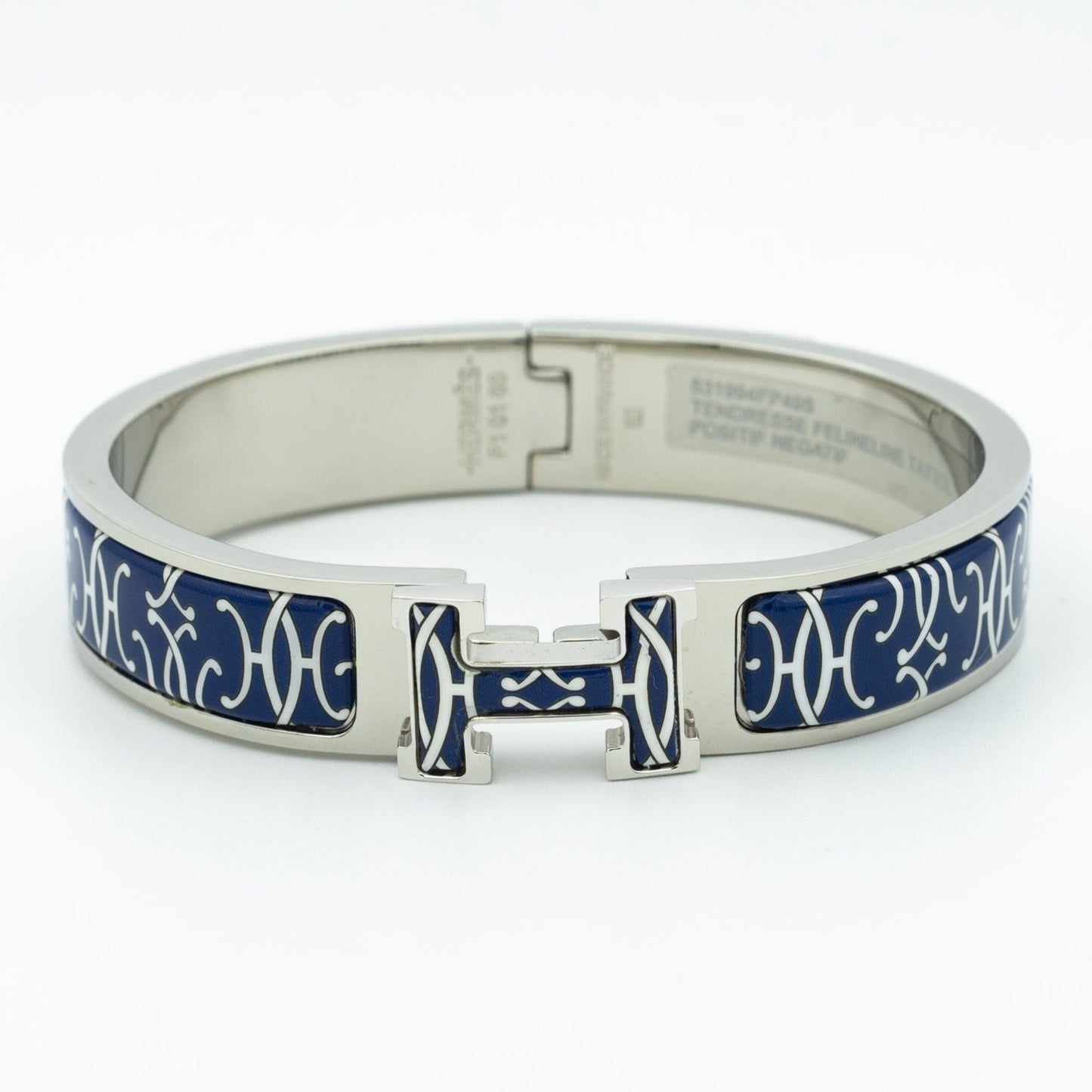 [baslovejewels]H BRACELET BLACK MULTICOLOR