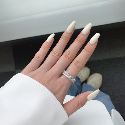 [baslovejewels]Sparkling Full Heart Ring