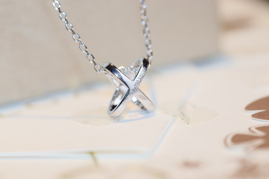 [Basjewels]JEUX DE DIAMOND NECKLACE