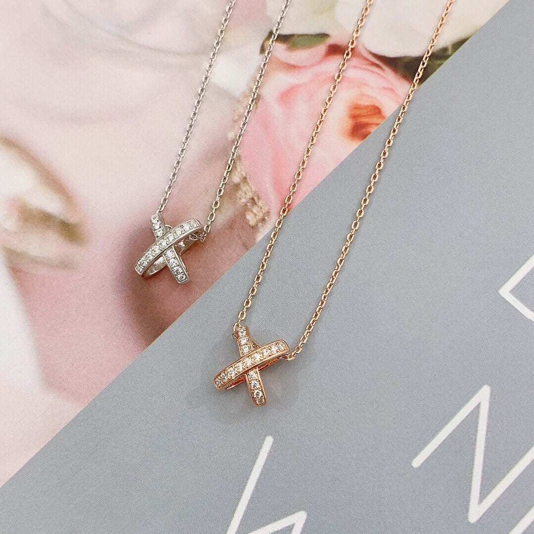 [baslovejewels]JEUX DE DIAMOND NECKLACE