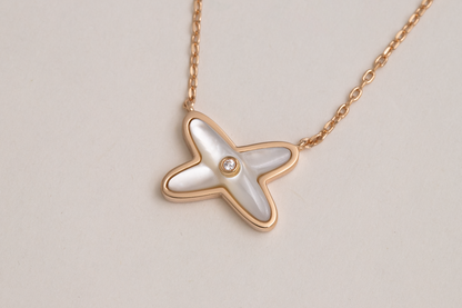 [baslovejewels]JEUX DE NECKLACE 1 DIAMOND