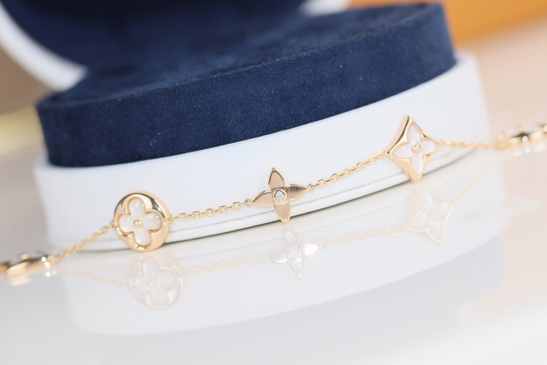 [Basjewels]LEAF CLOVER BRACELET