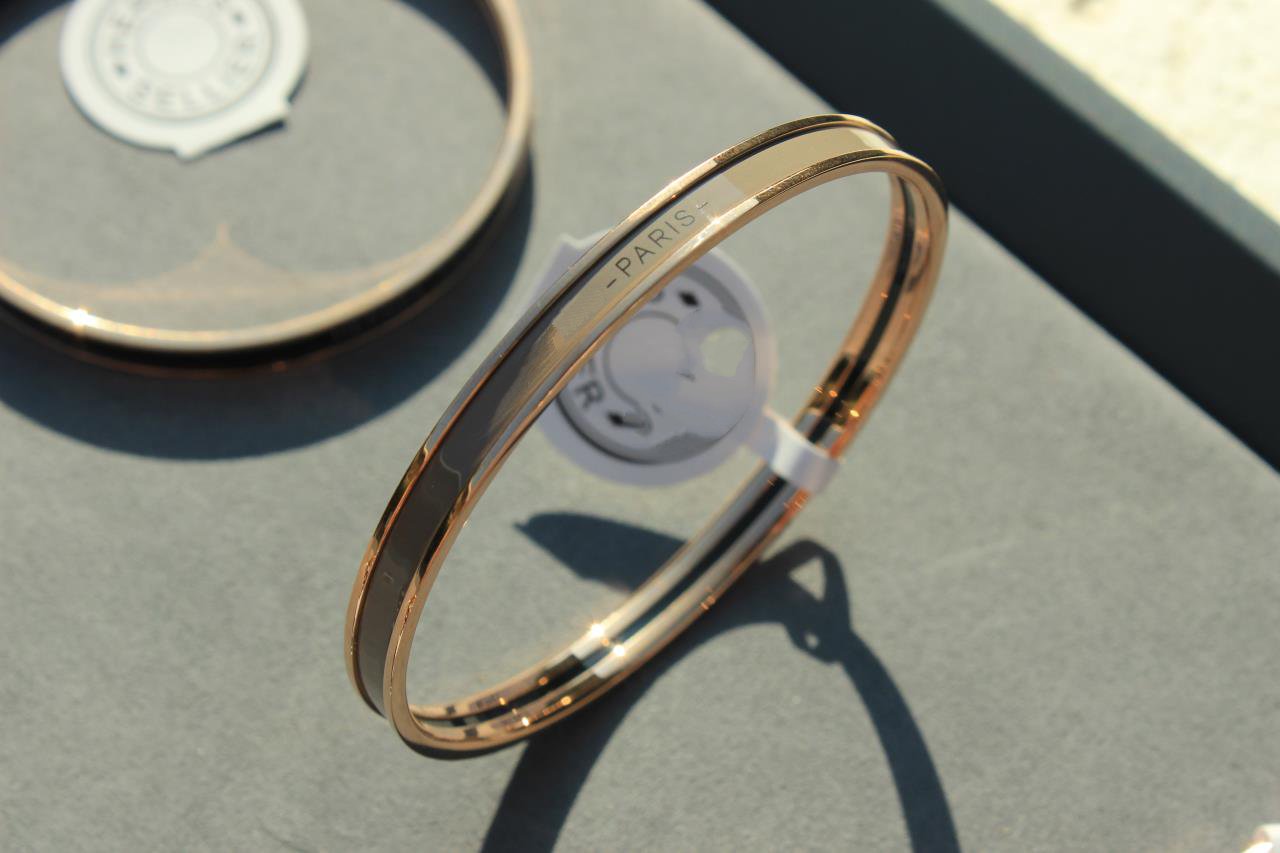 [baslovejewels]HM UNI BANGLE BAG PINK GOLD