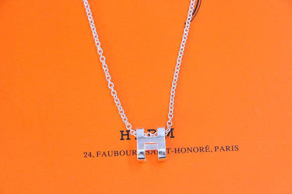 [baslovejewels]HM NECKLACE H LETTER OVAL SERIES