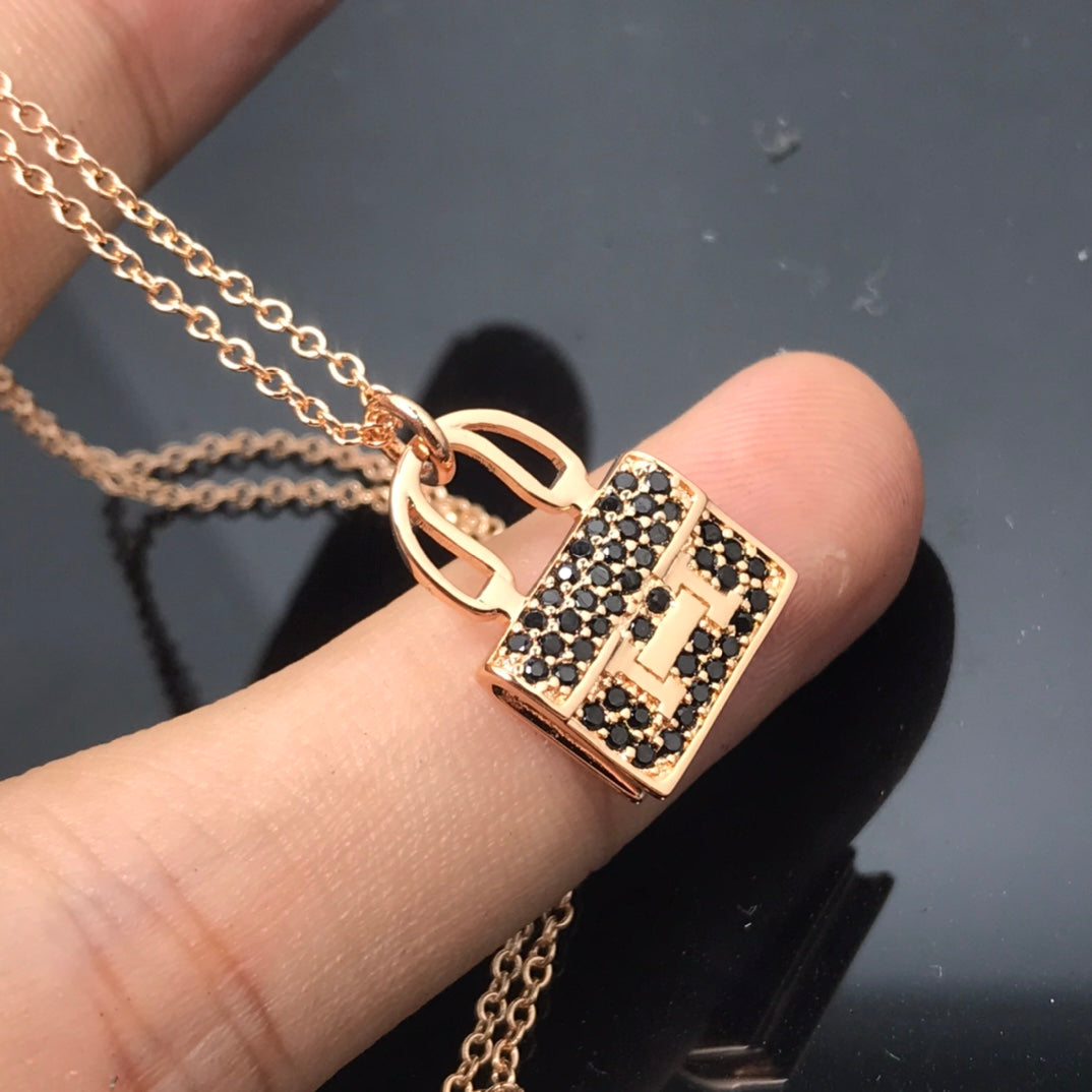 [Basjewels]HM NECKLACE ARRIVAL BLACK DIAMOND