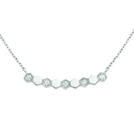 [baslovejewels]BEE LOVE NECKLACE DIAMOND
