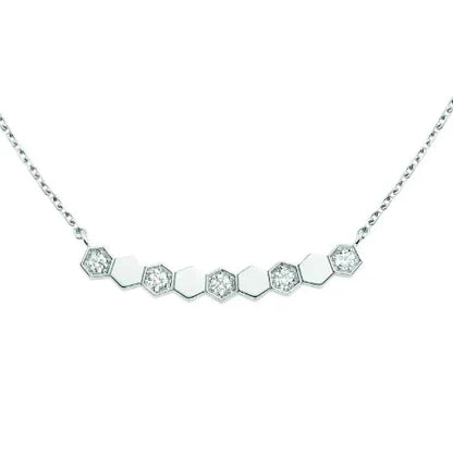 [baslovejewels]BEE LOVE NECKLACE DIAMOND
