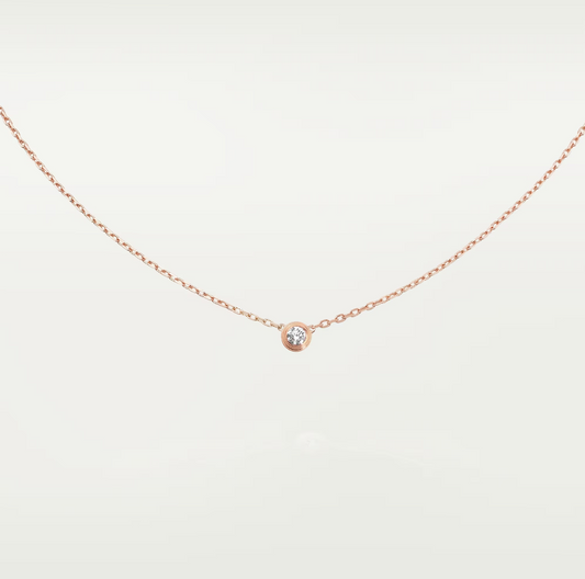 [Basjewels]DAMOUR DIAMOND NECKLACE