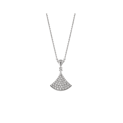 [Basjewels]DREAM NECKLACE SILVER FULL DIAMOND