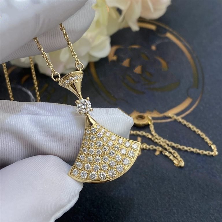 [Basjewels]DREAM NECKLACE GOLD FULL DIAMOND