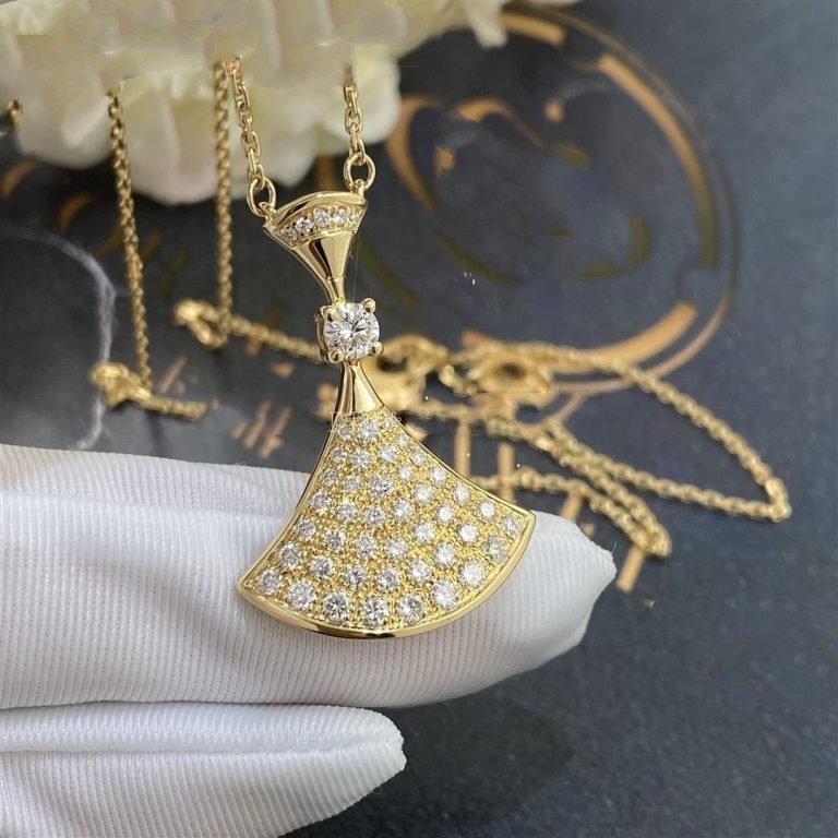 [Basjewels]DREAM NECKLACE GOLD FULL DIAMOND