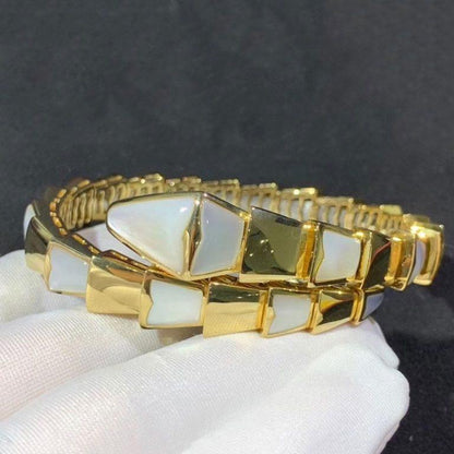 [Basjewels]SERPENTI BRACELET MOP GOLD