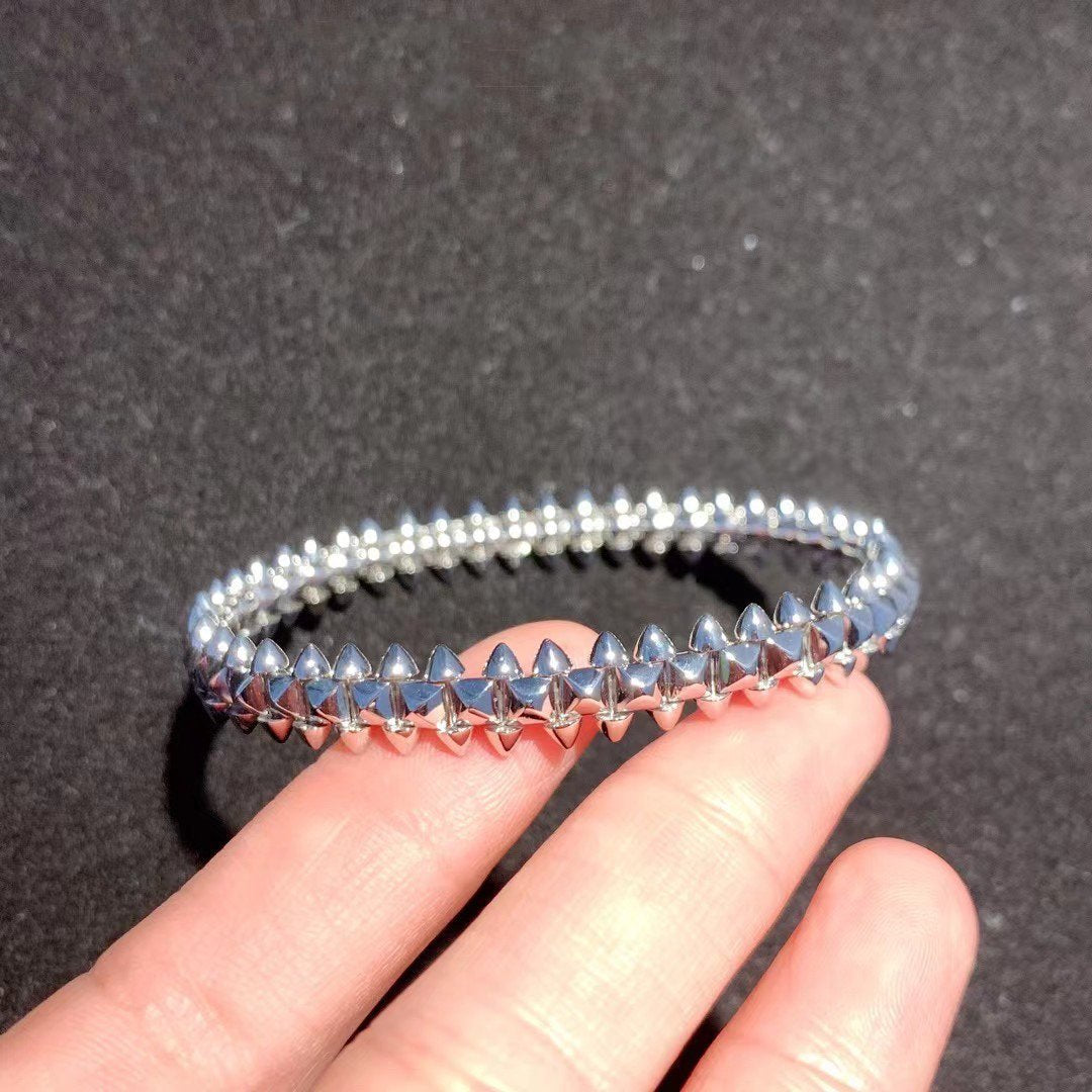 [Basjewels]CLASH SILVER BRACELET