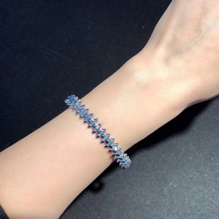 [Basjewels]CLASH SILVER BRACELET