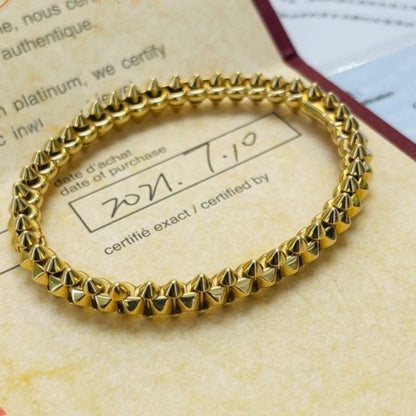 [Basjewels]CLASH GOLD BRACELET