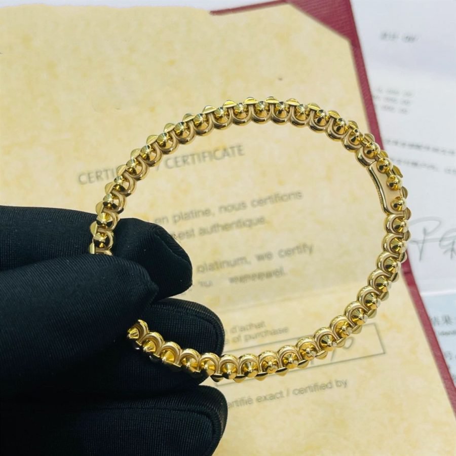 [Basjewels]CLASH GOLD BRACELET