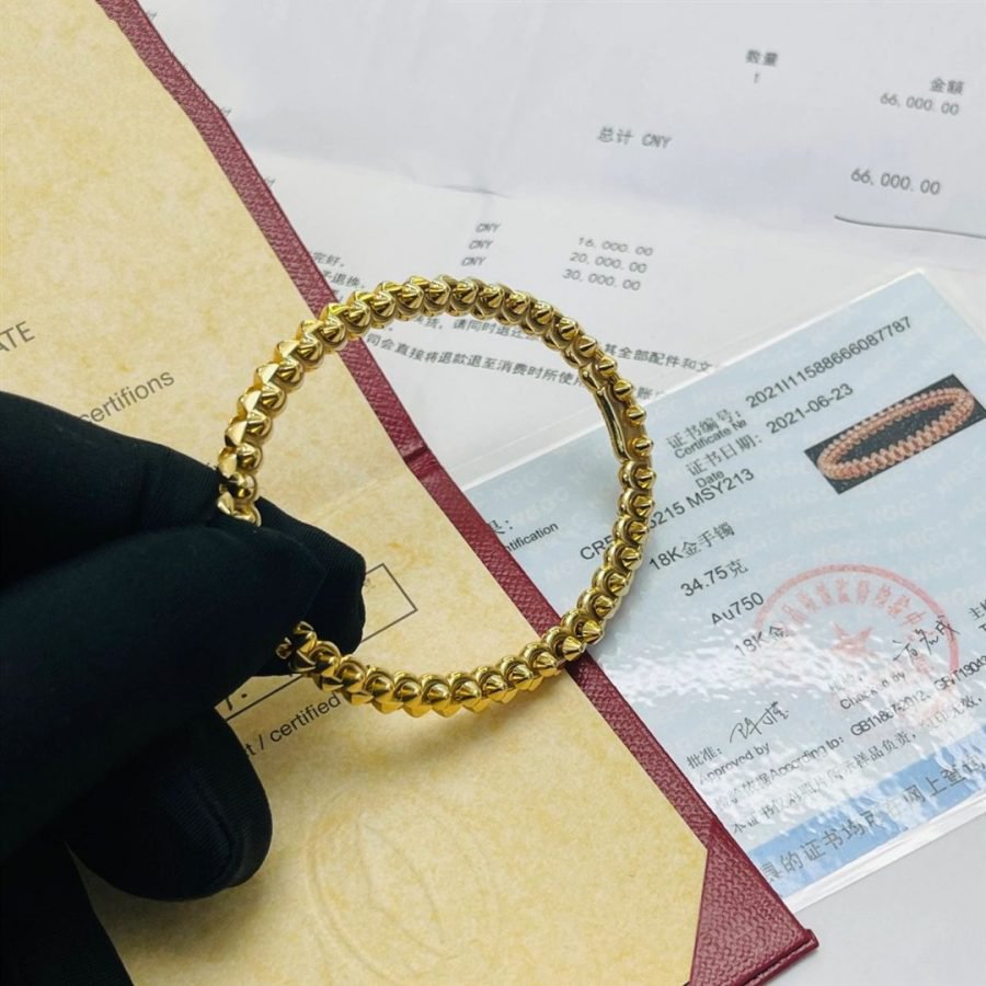 [baslovejewels]CLASH GOLD BRACELET