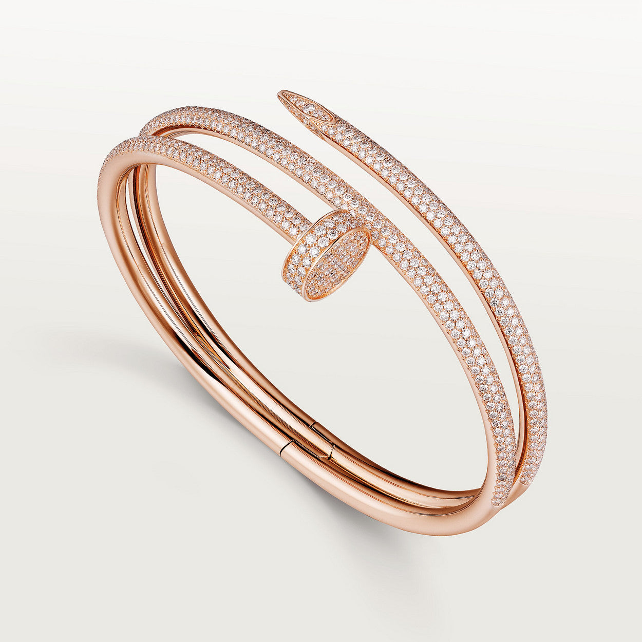 [Basjewels]JUSTE BRACELET 3.5MM DOUBLE ROWS DIAMOND