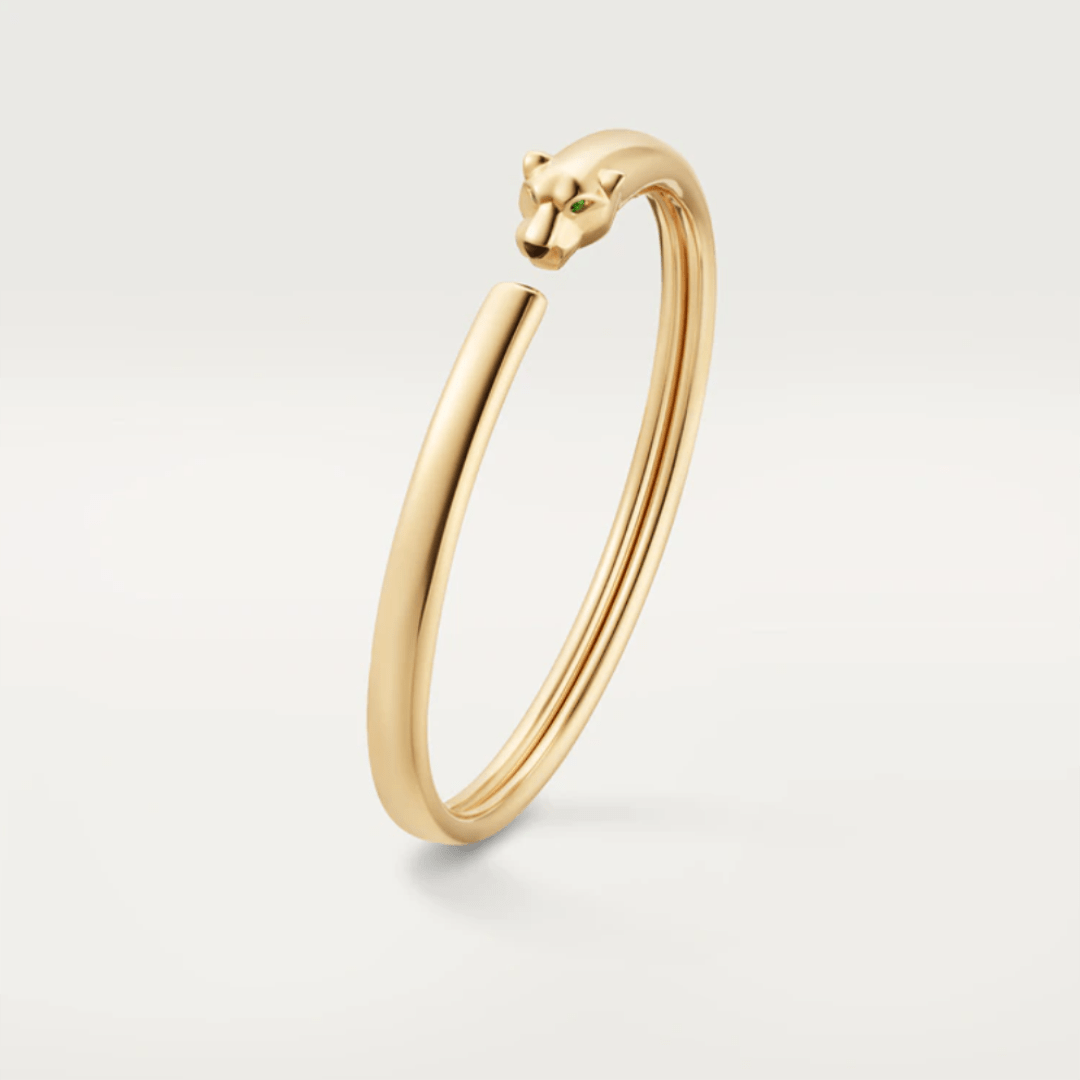 [baslovejewels]PANTHERE GOLD OPEN BRACELET