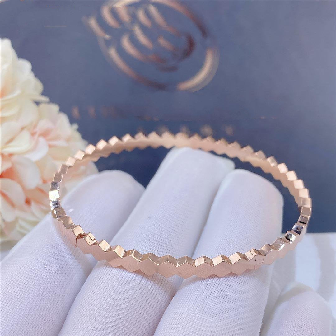 [Basjewels]BEE LOVE PINK GOLD BRACELET