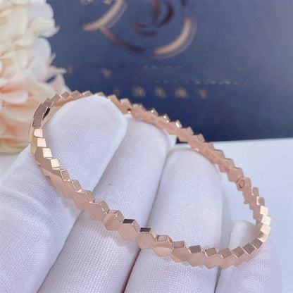 [Basjewels]BEE LOVE PINK GOLD BRACELET