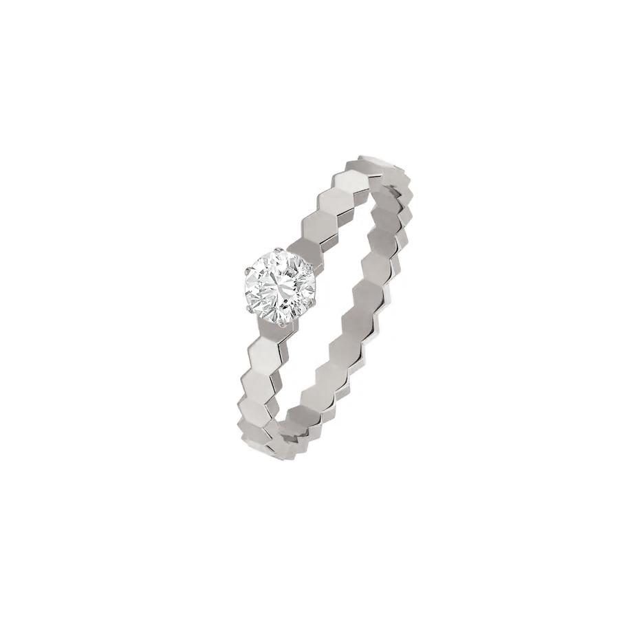 [baslovejewels]BEE LOVE RING SILVER 1 DIAMOND